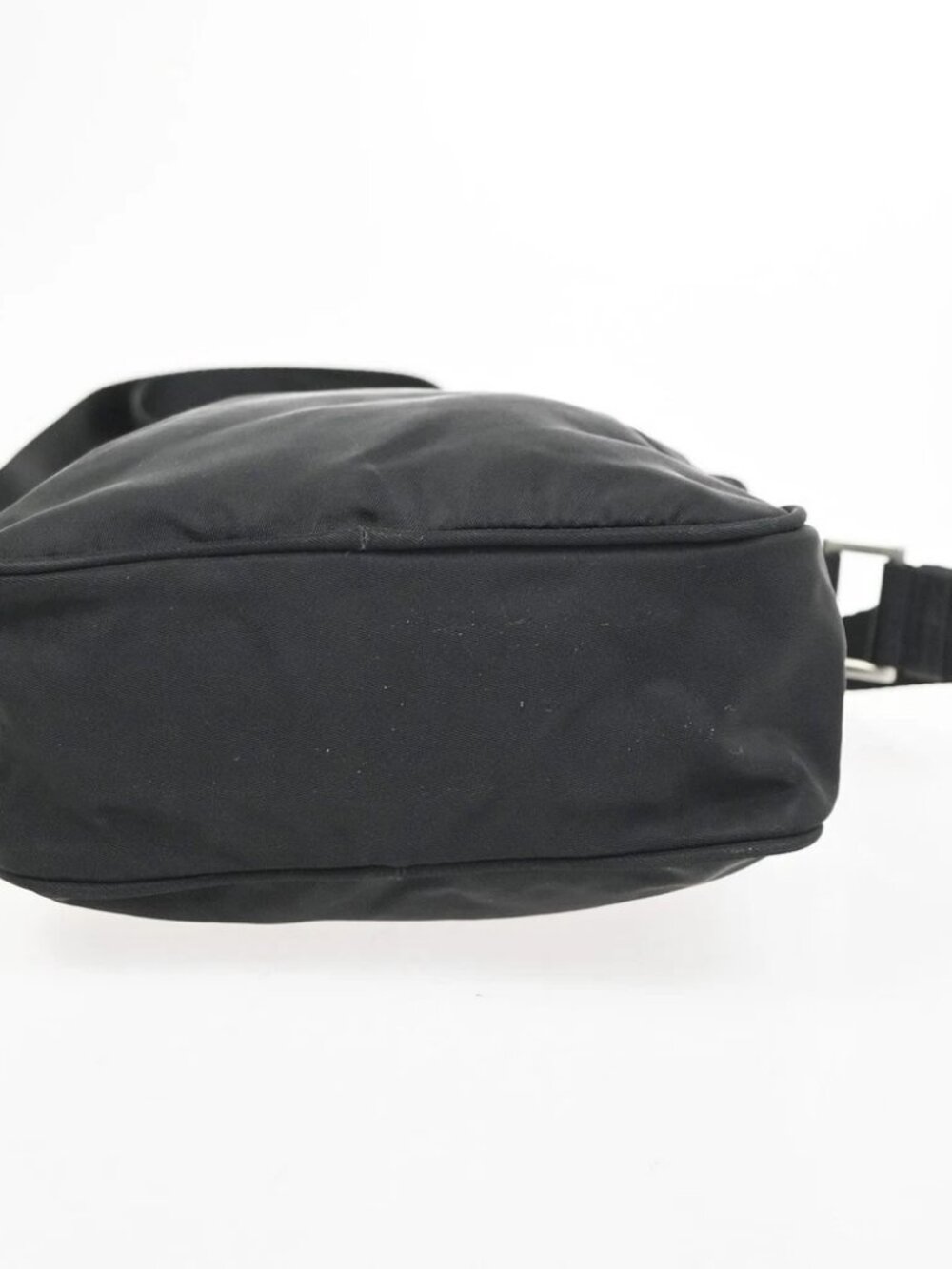 PRADA Sport Line Shoulder Crossbody Bag Nylon Leather Canvas Black SHW 07KD090 - Picture 6 of 14